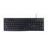 Teclado GEMBIRD KB-UM-107 Qwerty US Negro