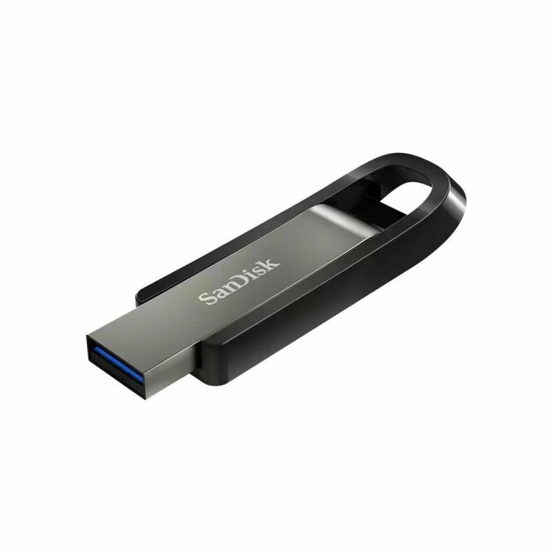 Memoria USB SanDisk Extreme Go Negro Acero 128 GB