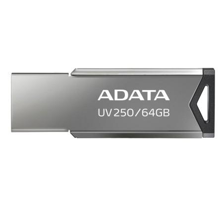 Memoria USB Adata UV250 Plateado 64 GB