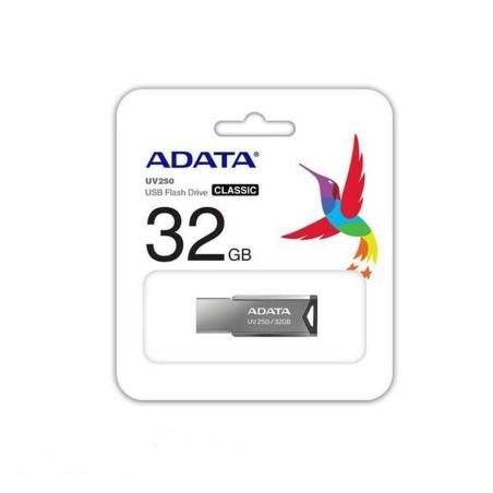 Memoria USB Adata UV250  Plateado 32 GB