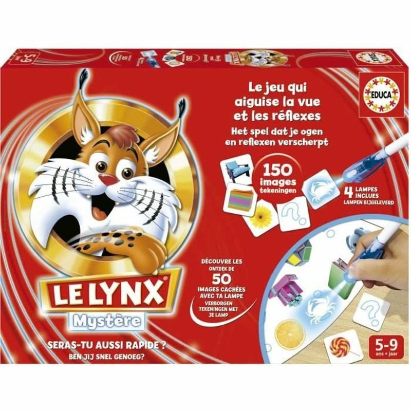 Juego de Mesa Educa Le Lynx: Mystére (FR)