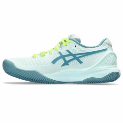 Zapatillas de Tenis para Mujer Asics Gel-Resolution 9 Clay Aguamarina