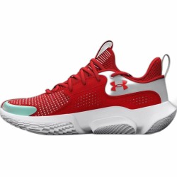 Zapatillas de Baloncesto para Adultos Under Armour Flow Futr X Rojo