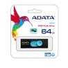 Memoria USB Adata UV220 Negro/Azul 64 GB