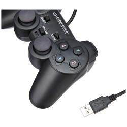 Mando Gaming Esperanza EG102 USB 2.0 Negro PC PlayStation 3