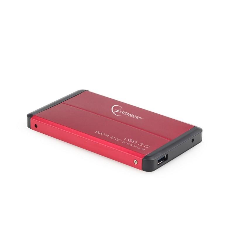 Caja Externa GEMBIRD EE2-U3S-2-R Rojo 2,5"