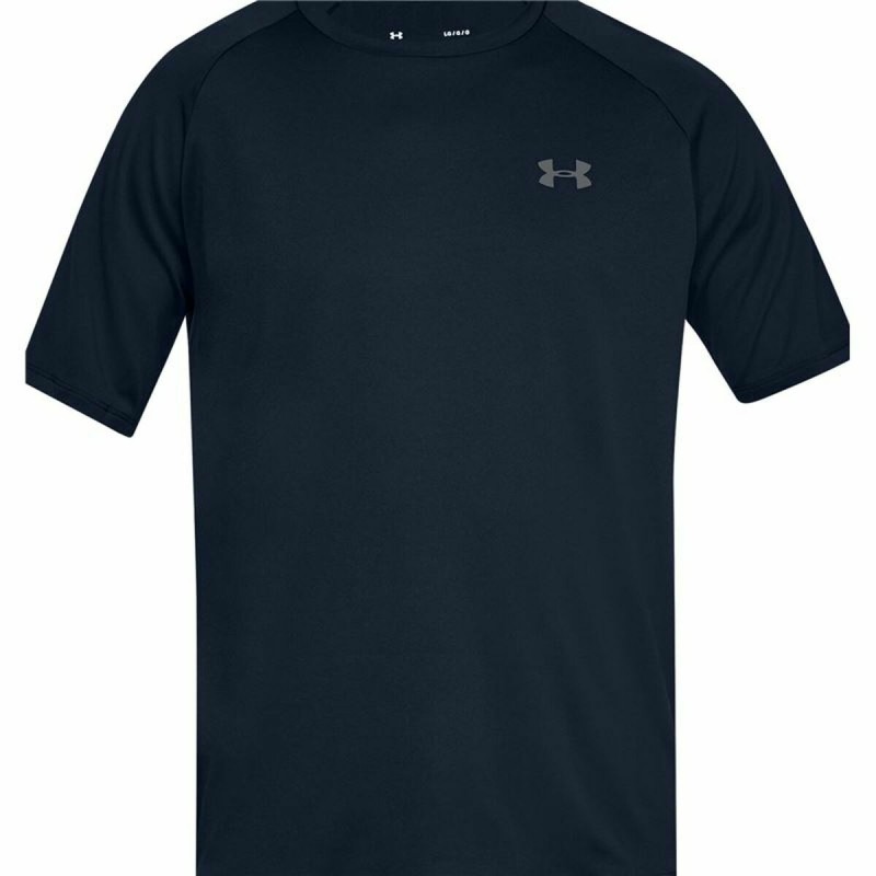 Camiseta de Manga Corta Hombre Under Armour Negro