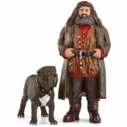 Set de Figuras Harry Potter Hagrid & Fang