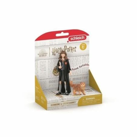 Set de Figuras Harry Potter Hermione & Crookshanks