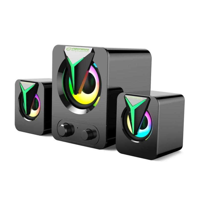 Altavoces PC Esperanza EGS107 Negro 5 W