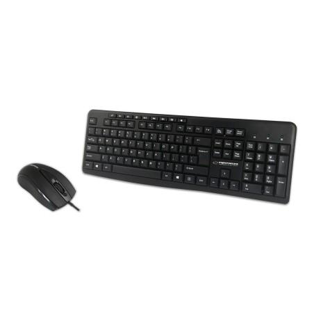 Teclado y Ratón Esperanza EK137 Qwerty US Blanco