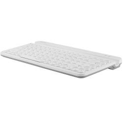 Teclado A4 Tech A4TKLA47187 QWERTY Blanco