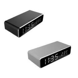 Reloj-Despertador GEMBIRD DAC-WPC-01 Negro Sí