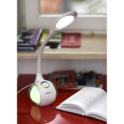 Lámpara de mesa Activejet AJE-RAINBOW RGB Blanco 80 Plástico 6 W 230 V