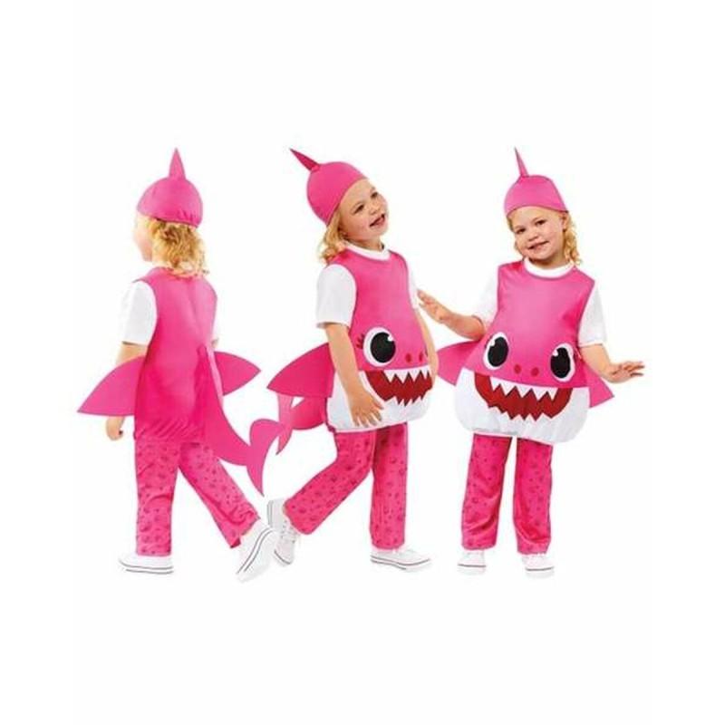 Disfraz para Niños Baby Shark Rosa 3 Piezas