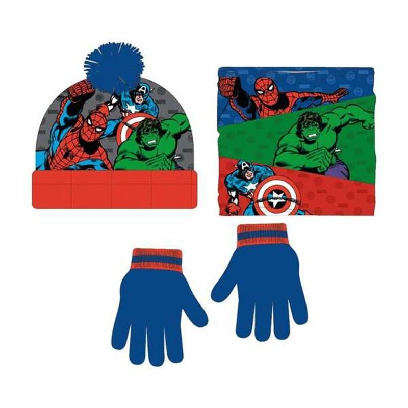 Gorro, Guantes y Braga de Cuello The Avengers 3 Piezas