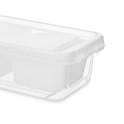 Organizador Blanco Plástico 28,2 x 6 x 11,7 cm (12 Unidades)