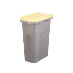 Papelera Stefanplast Amarillo Gris Plástico 25 L (6 Unidades)