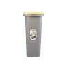 Papelera Stefanplast Amarillo Gris Plástico 25 L (6 Unidades)