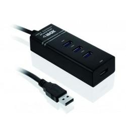 Hub USB Ibox IUH3FB Negro