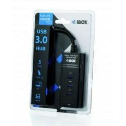 Hub USB Ibox IUH3FB Negro