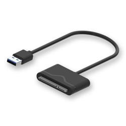 Cable USB SATA III Savio AK-39 Negro 50 cm