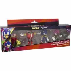 Figuras Articuladas Sonic Prime 4 Piezas