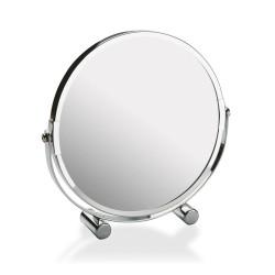 Espejo de Aumento Versa x 7 3,5 x 18,5 x 18,5 cm Espejo Acero