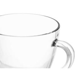 Taza Transparente Vidrio 280 ml (24 Unidades)