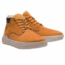 Zapatillas Casual Niño Timberland Seby Mid Lace Sneaker Wheat Marrón