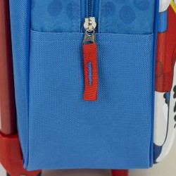 Mochila Escolar con Ruedas The Paw Patrol Azul 25 x 31 x 10 cm