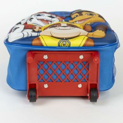 Mochila Escolar con Ruedas The Paw Patrol Azul 25 x 31 x 10 cm