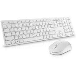 Teclado y Ratón Inalámbrico Dell KM5221W-WH Blanco Qwerty US