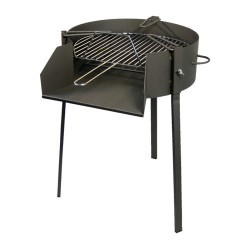 Barbacoa de Carbón con Patas Imex el Zorro Parrilla Redonda Negro (Ø 60 x 75 cm)