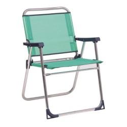 Silla de Playa Alco 631 ALF/30 Aluminio Fija Verde 57 x 78 x 57 cm (57 x 78 x 57 cm)