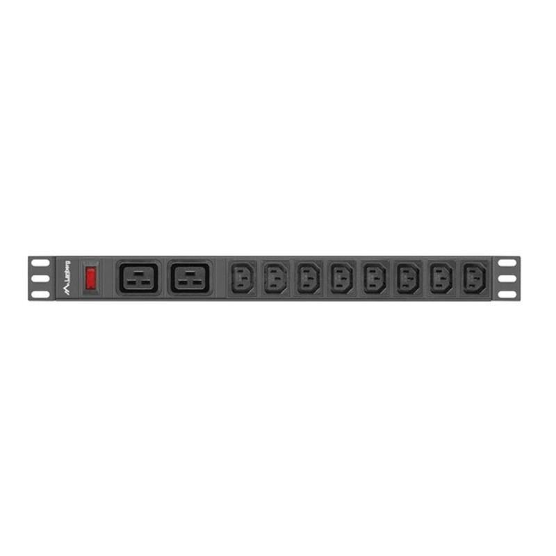 Regleta Lanberg PDU-02I1908I-0200-C20-BK (2 m)