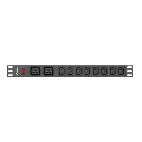 Regleta Lanberg PDU-02I1908I-0200-C20-BK (2 m)