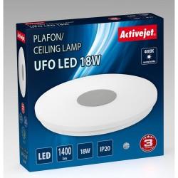 Lámpara de Techo Activejet AJE-UFO Blanco Metal 18 W