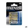 Pilas Alcalinas Maxell LR06 (12 Unidades)