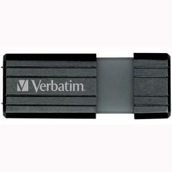 Memoria USB Verbatim PinStripe Negro 64 GB