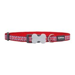 Collar para Perro Red Dingo STYLE UNION JACK FLAG 41-63 cm