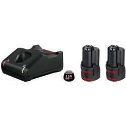 Set de cargador y baterías recargables BOSCH 1600A019R8 12 V