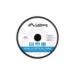 Cable HDMI Lanberg CA-HDMI-20FB-0100-BK Negro 10 m