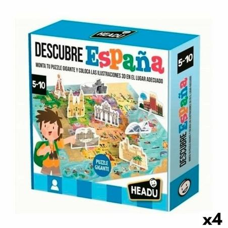 Juego Educativo HEADU Descubre España (4 Unidades)