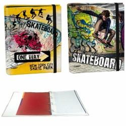 Carpeta de anillas SENFORT Skateboard Multicolor A4