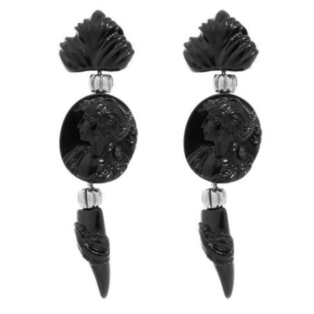 Pendientes Mujer Folli Follie 4E0T029K (65 mm)