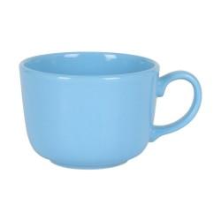 Taza Azul Cerámica 500 ml (12 Unidades)