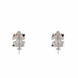 Pendientes Mujer Lancaster JLA-EAR-FROG-1 1,2 cm