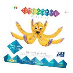 Juego de Manualidades con Papel Oxford Creagami 3D Pulpo