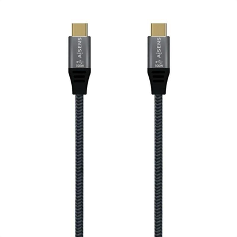 Cable USB C Aisens A107-0670 0,6 m Gris